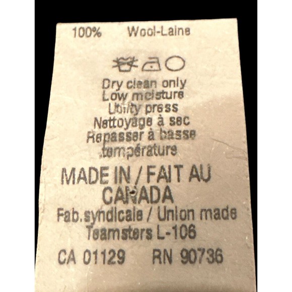 Lauren Ralph Lauren Charcoal Gray Striped 100% Wool Sport Coat/Suit Jacket 42R - Picture 4 of 6